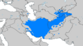 Persian Language Location Map
