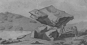 Archivo:Rhinns of Kells Logan Stone