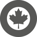 Roundel of Canada - Low Visibility
