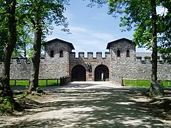 Archivo:Saalburg Main Gate (Porta Praetoria)