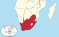 South Africa in its region