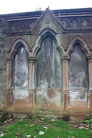 Archivo:The grave of Duncan Cameron, Dean Cemetery