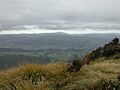 View down Hutt Valley from Mount Climie