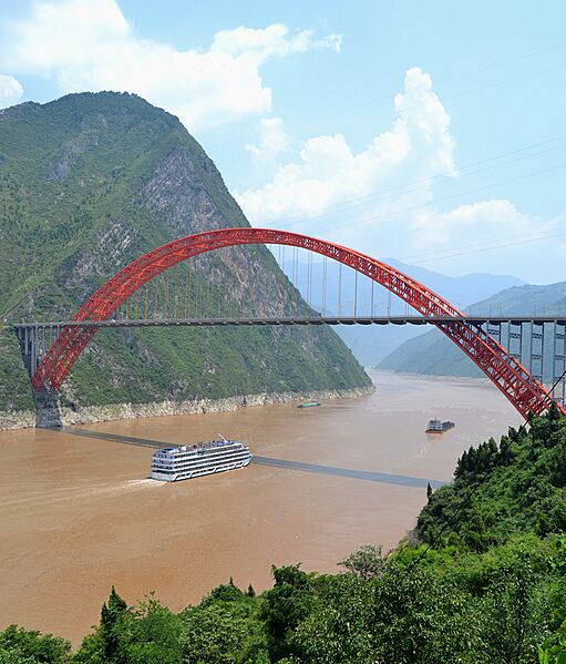 Wushan Yangtze River Bridge