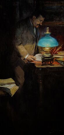 (Barcelona) Portrait of the Art Critic and Writer Raimon Casellas by Lluís Graner - MNAC.jpg