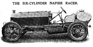 Archivo:1904 Six Cylinder Napier Race Car