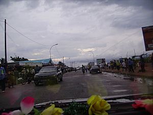 Archivo:Avenue a Kananga, Congo