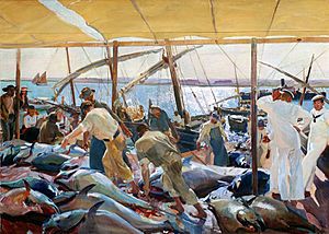 Archivo:Ayamonte. La pesca del atún, por Joaquín Sorolla