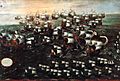 Batalla naval de Pernambuco o de los Abrojos (vista II). Hacia 1632 cuadro2-v2-2