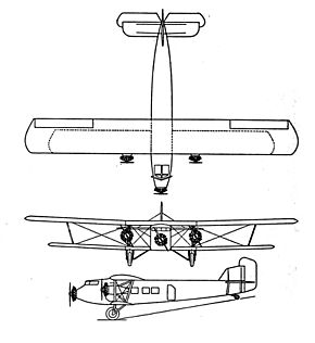Archivo:Boeing Model 80 3-view Aero Digest September 1928