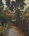 Camino de rosas - Santiago Rusiñol