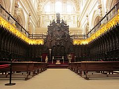 Coro de la Mezquita de Córdoba (España)