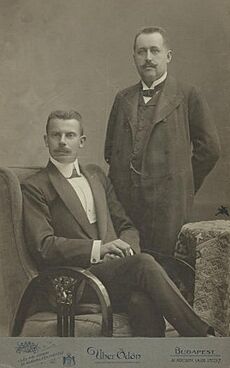Archivo:Dr. Just Sándor és Hanaman Ferenc