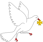 Archivo:Emblema de la Orden de Santa Cristina