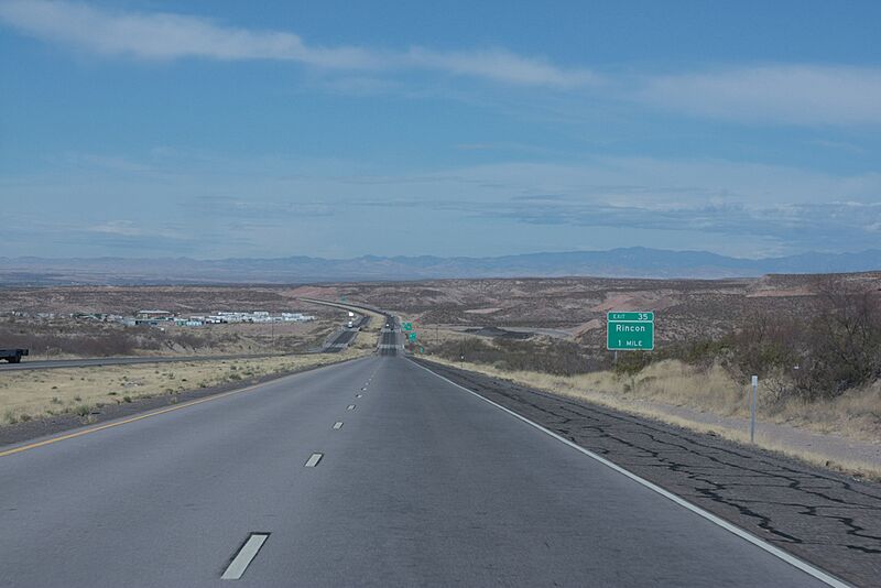 I-25 near Rincon NM
