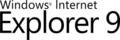 Internet Explorer 9 wordmark (2011-2021)