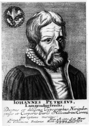 Archivo:Johannes Petreius