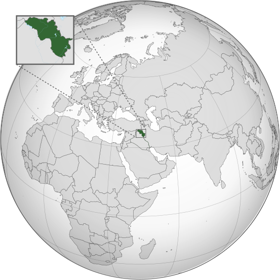 Kurdistan Region (orthographic projection)