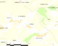 Map commune FR insee code 62729