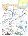 Map of the Goulburn River