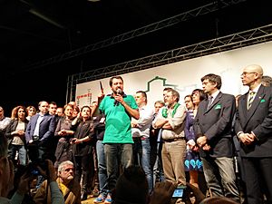 Archivo:Matteo Salvini - Cena di gala 30° anniversario Lega Nord Bergamo