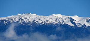 Archivo:Mauna Kea from Kohala Mountain Road
