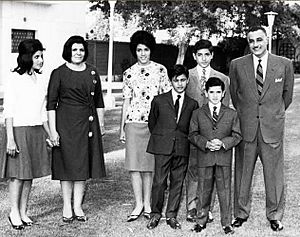 Archivo:Nasser's family