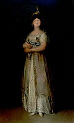 Archivo:Queen Maria Luisa of Spain by Goya
