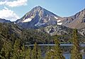 Red Slate Mtn from Lake Dorothy