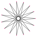 Regular star polygon 15-7