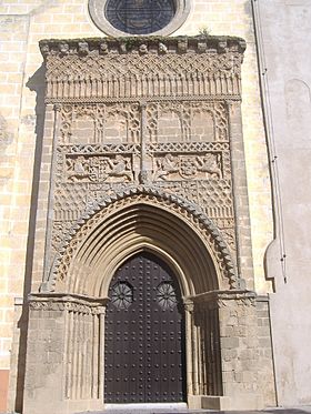 Sanlúcar Bda. Iglesia de la O. Portada mudéjar.JPG