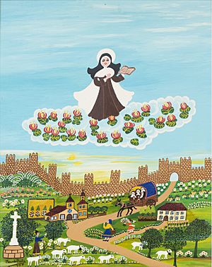 Archivo:Santa Teresa y Avila - Mercedes Barba
