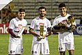 Saprissa festeja sus títulos individuales