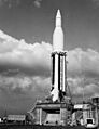 Saturn SA1 on launch pad