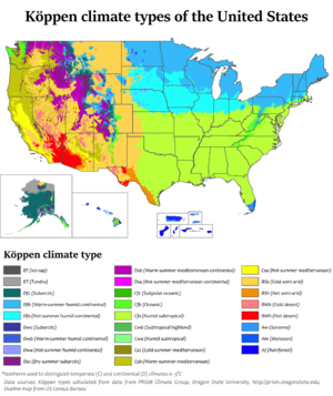 Archivo:US 50 states Köppen with territories