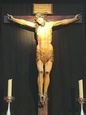 Archivo:Valladolid iglesia San Quirce Cristo Cinco Llagas