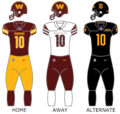 Washington Commanders uniforms 2024–present
