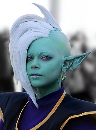Zamasu Cosplayer at Romics 2018.jpg