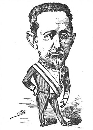 Archivo:1884-06-01, El Dr. Sangredo, El Dr. García Camisón, Cilla (cropped)