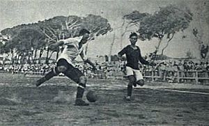 Archivo:1920–21 Prima Categoria, Northern League Final - US Pro Vercelli v Bologna FC - Rosetta and Pozzi