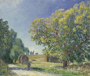 Archivo:Alfred Sisley - A Forest Clearing - 1895