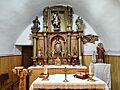 Altar de la iglesia de Oville