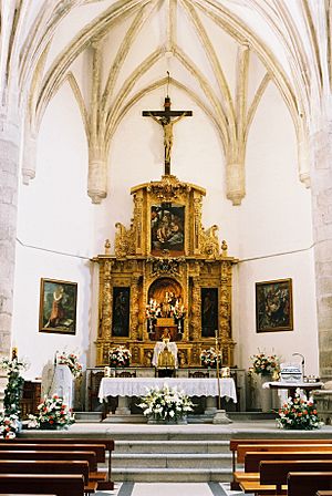 Archivo:Altar mayor de la iglesia de Menasalbas