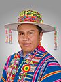 Boris Antonio Gabriel Colque. Official portrait, 2020. Chamber of Deputies of Bolivia