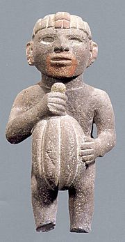 Archivo:Cacao Aztec Sculpture