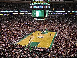Archivo:Celtics game versus the Timberwolves, February, 1 2009
