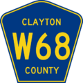 Clayton County Route W68 IA