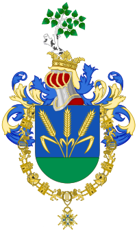 Archivo:Coat of Arms of Richard von Weizsäcker (Order of Charles III)