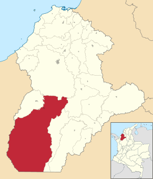 Tierralta ubicada en Córdoba (Colombia)