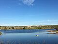 Embalse de abastecimiento municipal de agua de Navas del Madroño